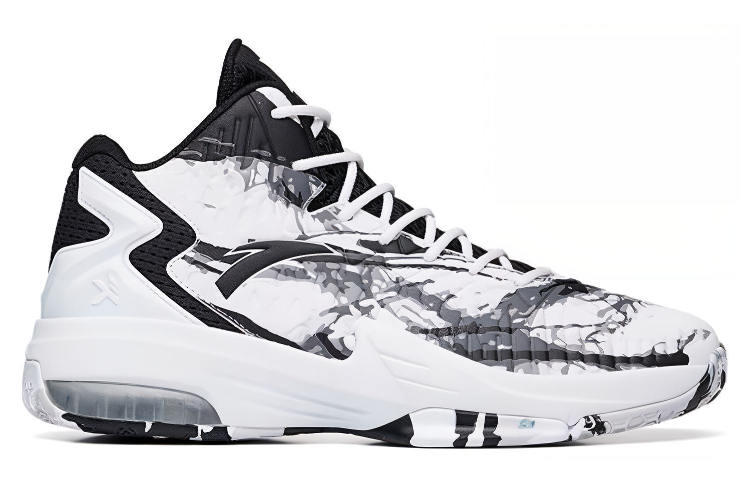Order Scarpe da Basket Anta KT ''Team Mid Nero Bianco'' 112221626S-2