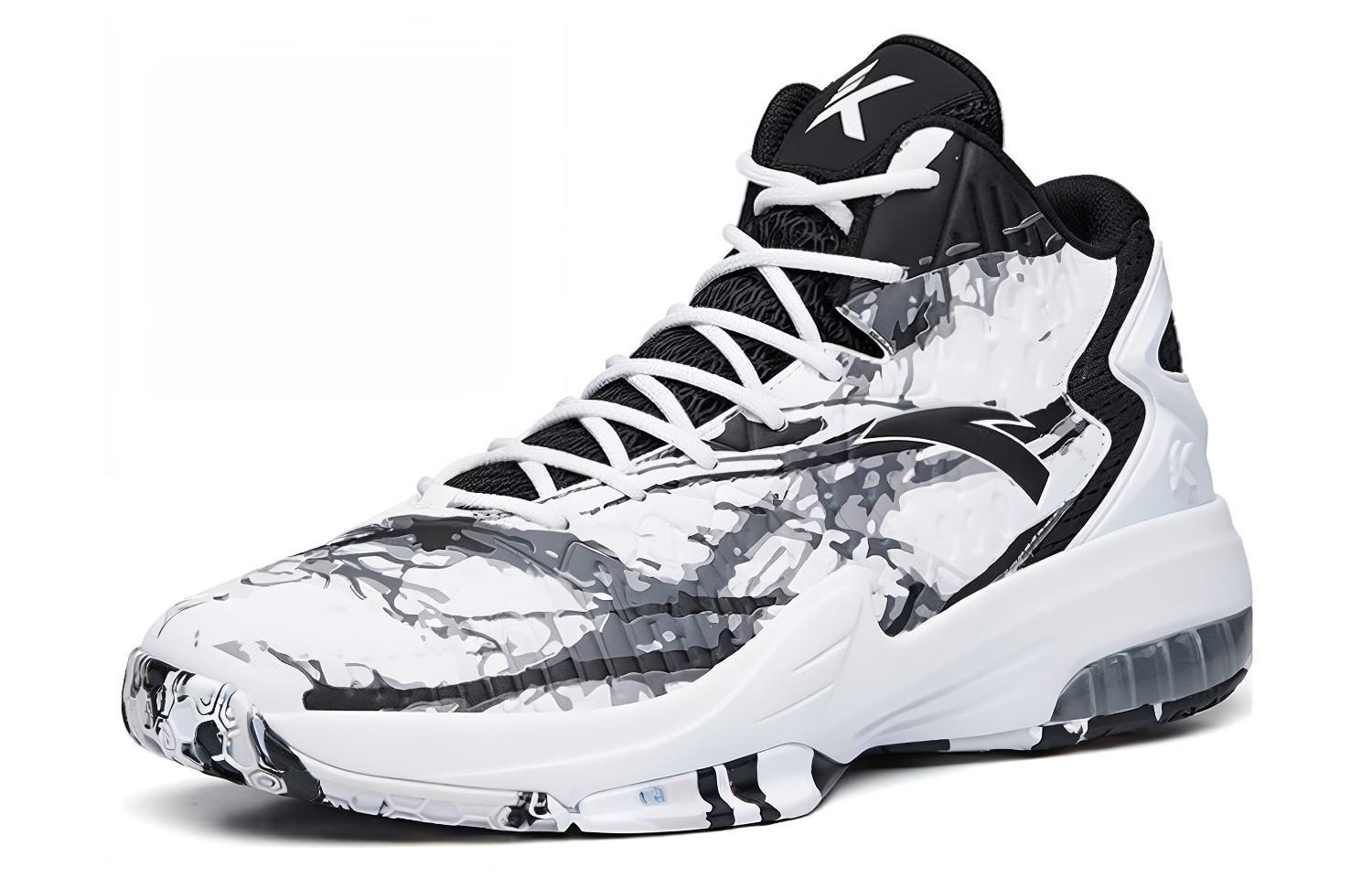 Lookbook Scarpe da Basket Anta KT ''Team Mid Nero Bianco'' 112221626S-2