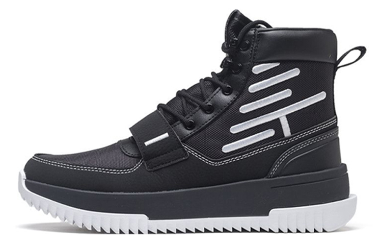 Anta KT High-Top Basketball 'Black White Grey' 11941806-2