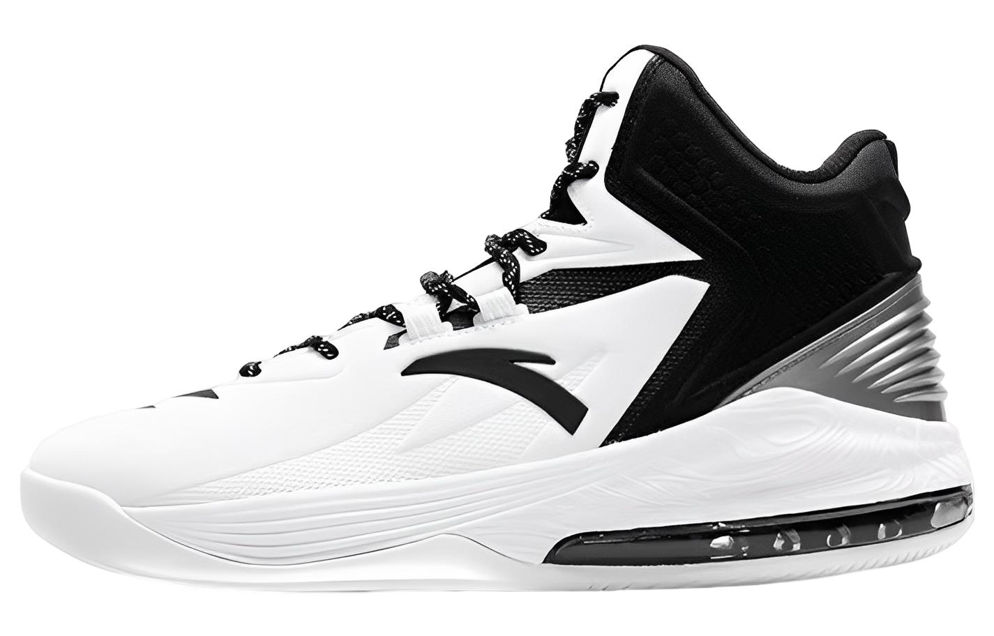 Anta KT High-Top Basketball Shoes 'Thompson Black White' 91931110-1