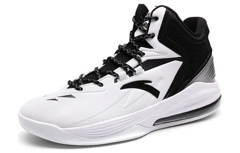 Lookbook Kasut Bola Keranjang Anta KT Bertumit Tinggi 'Thompson Hitam Putih' 91931110-1