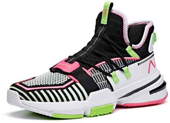 Anta Light Crazy 1 'White Black Pink' 112021609-1 Lookbook Anta Light Crazy 1 'White Black Pink' 112021609-1