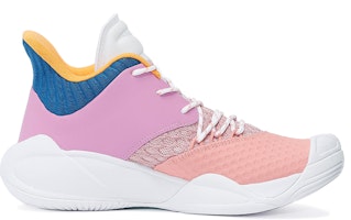 Anta安踏 要瘋系列 防滑耐磨 低幫 籃球鞋 粉紫白 Order Anta安踏 要瘋系列 防滑耐磨 低幫 籃球鞋 粉紫白