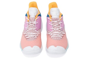 Anta安踏 要瘋系列 防滑耐磨 低幫 籃球鞋 粉紫白 Shop Anta安踏 要瘋系列 防滑耐磨 低幫 籃球鞋 粉紫白