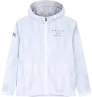 Anta KT Series White Full-Zip Hooded Lightweight Windbreaker Jacket 152431606-2 Anta KT Series White Full-Zip Hooded Lightweight Windbreaker Jacket 152431606-2
