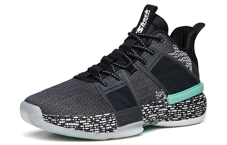 Lookbook 安踏 冲击1 KT 汤普森 耐磨防滑 低帮 实战篮球鞋 男款 黑灰