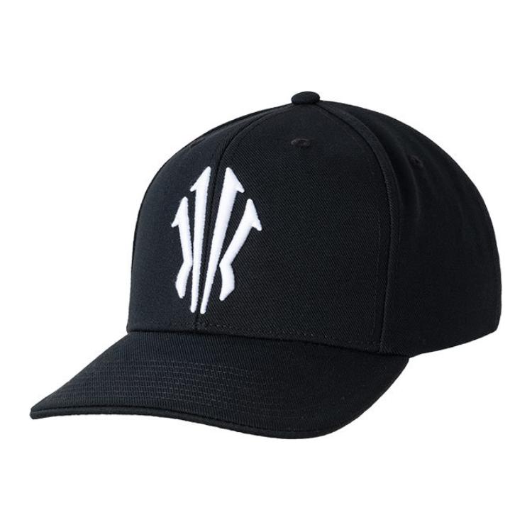 Anta Kyrie Irving Series Logo Print Baseball Cap Unisex Black. 192421272R-1