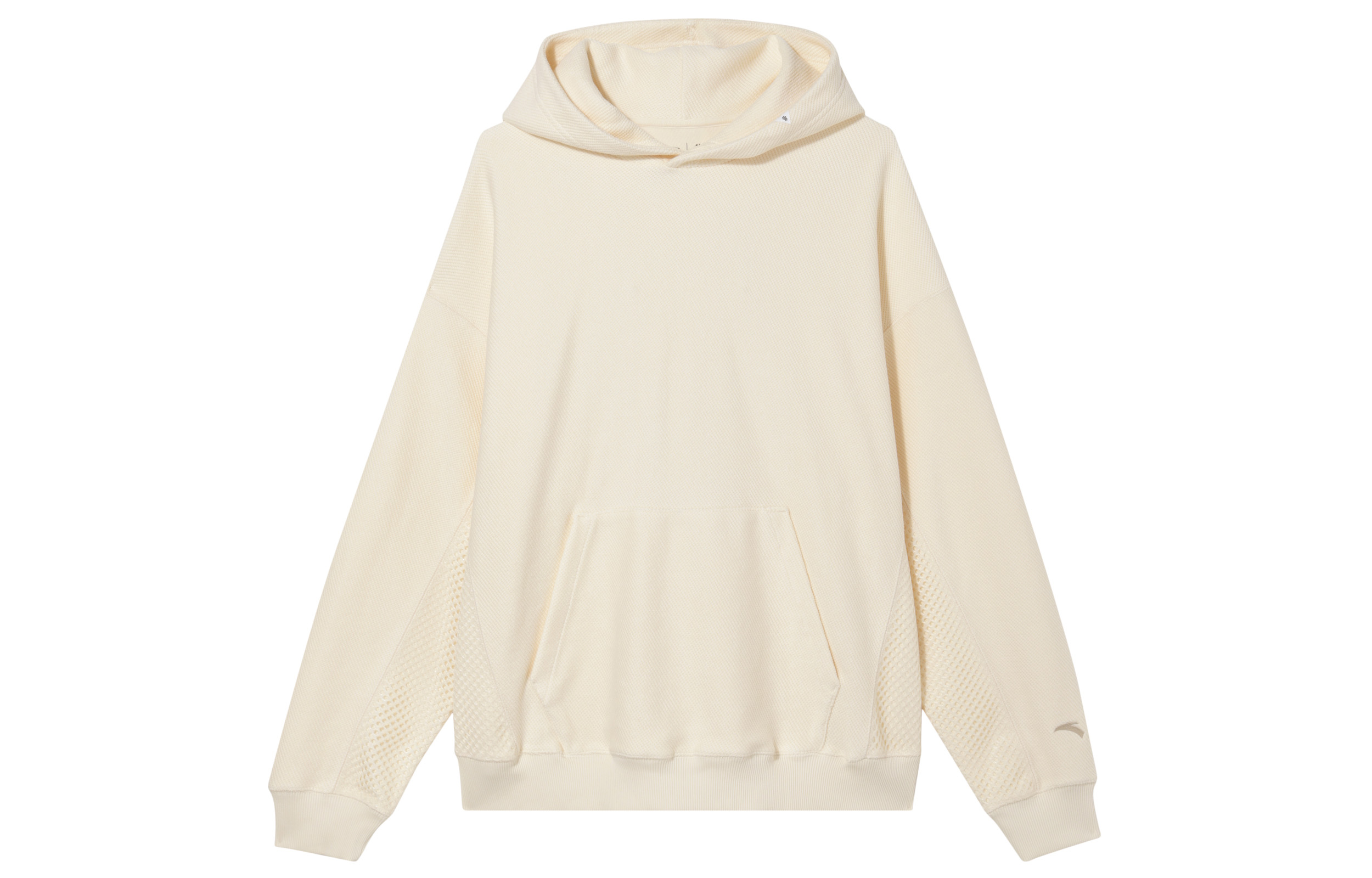 Anta Kyrie Series Beige Hooded Breathable Sweatshirt for Men 172421705-3