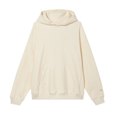 Anta Kyrie Series Beige Hooded Breathable Sweatshirt for Men 172421705-3