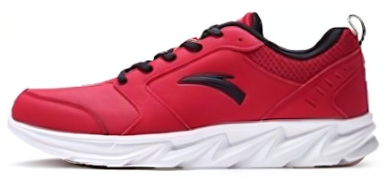Anta Leather Lightweight Breathable Running Shoe 'Red' 91815522-7 Anta Leather Lightweight Breathable Running Shoe 'Red' 91815522-7