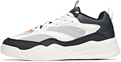 Anta Leather Low-Top Training Sneakers 'White Black' 112048045-3 Anta Leather Low-Top Training Sneakers 'White Black' 112048045-3