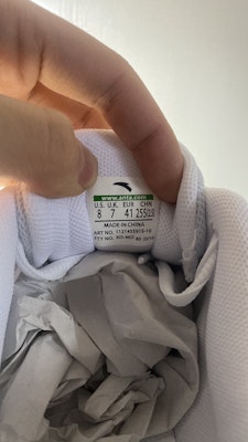 Anta Life 'White Low-Top Casual' 112145591S-10 Order Anta Life 'White Low-Top Casual' 112145591S-10