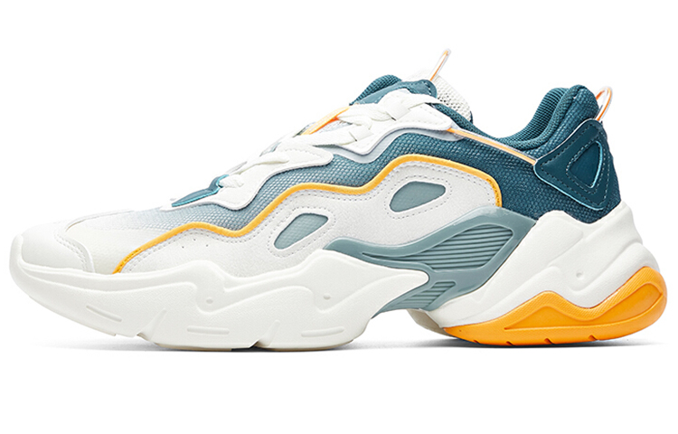 Anta Life Collection Dad Shoes 'White Teal Yellow' 112038883-3