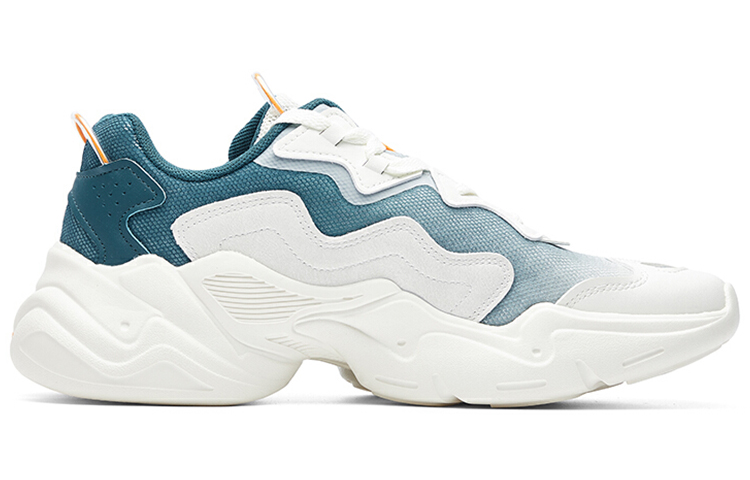 Order Anta Life Collection Dad Shoes 'White Teal Yellow' 112038883-3