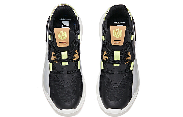 Lookbook Anta Life Collection High Top 'Black Yellow White' 112048808-3