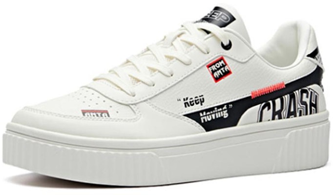 Anta Life Collection Skateboarding Sneakers 'White Black' 111938021R-4 Order Anta Life Collection Skateboarding Sneakers 'White Black' 111938021R-4