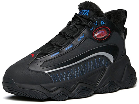 Anta Life High-Top 'Black Blue Red Fleece' 912148990-3 Lookbook Anta Life High-Top 'Black Blue Red Fleece' 912148990-3