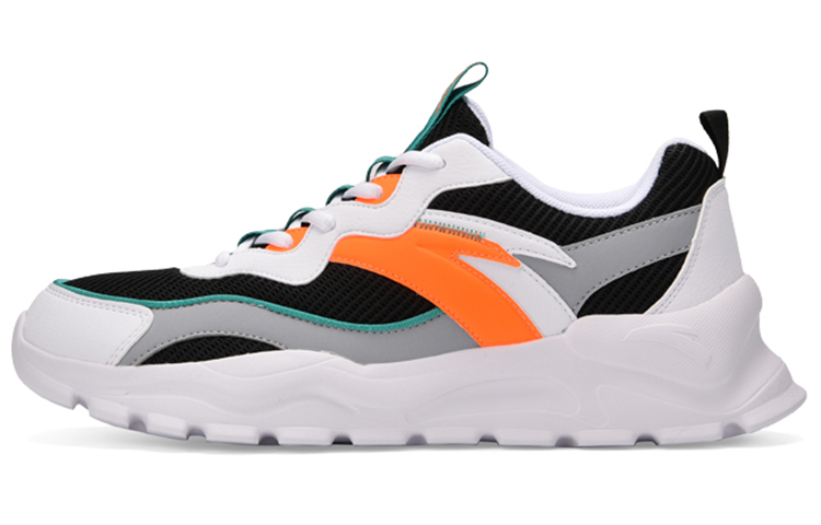 Anta Life Series 'Black Grey Orange Patchwork'