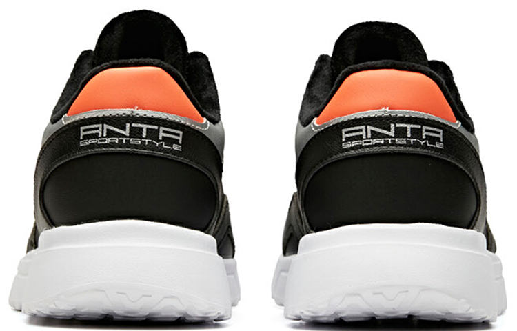 Anta Life Series 'Black Orange Fleece' 圖 4