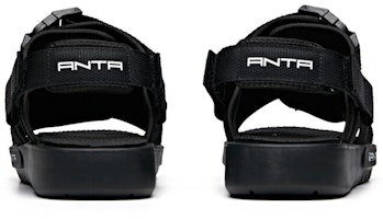 安踏 生活系列 防滑耐磨 運動涼鞋 黑色 Shop 安踏 生活系列 防滑耐磨 運動涼鞋 黑色