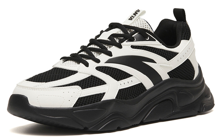 Lookbook 安踏生活系列輕便運動休閒鞋 黑白