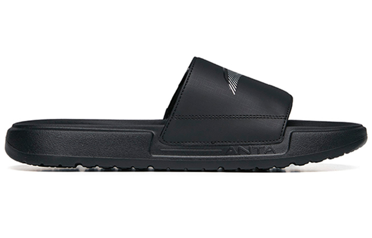 Anta Life Series 'Breathable Black Beach Slippers' 圖 2