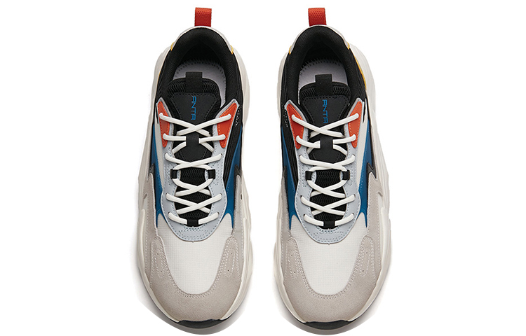 Lookbook Anta Life Series 'Kasut Sukan Kasual Selesa - Kelabu Putih Hitam' 112218883-2