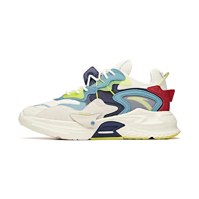 Anta Life Series 'Hailing' Retro Casual Low-Top 'White Purple Blue'