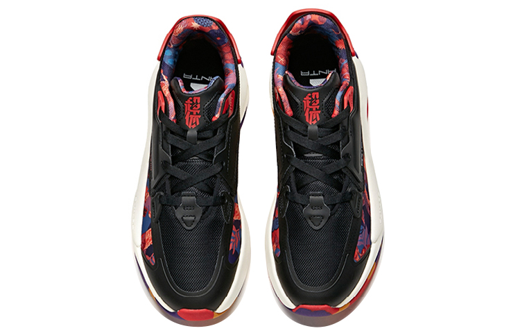 Shop 안타 라이프 시리즈 슈퍼바디 로우 "블랙 오렌지 화이트" 112118083-4