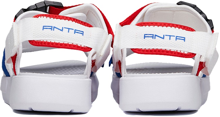 Anta Life Collection Buckle 'White Red Blue' 912036905-2 Shop Anta Life Collection Buckle 'White Red Blue' 912036905-2