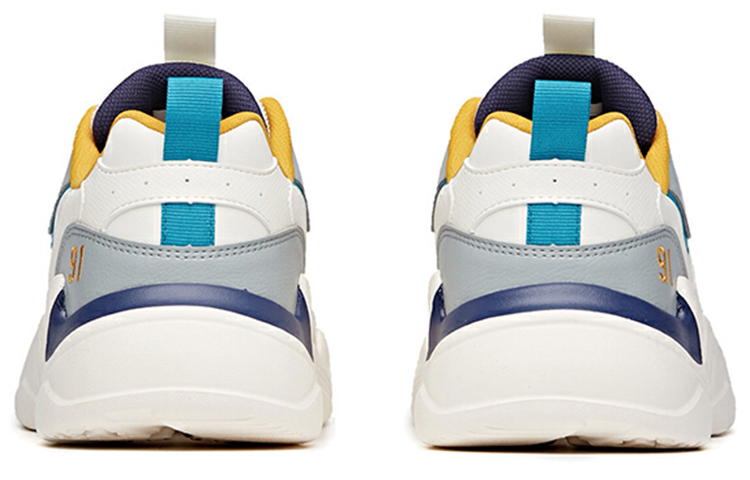 Shop Anta Life Series 'White Blue Yellow' 91938862-8