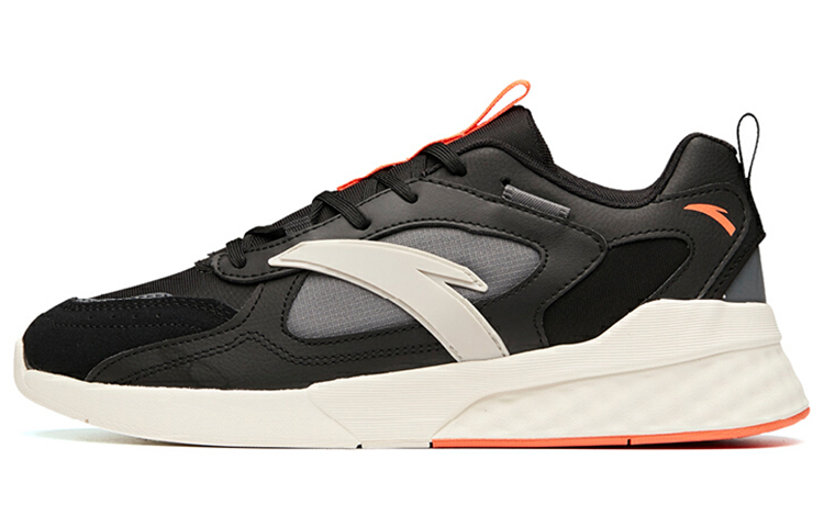 Anta Life Series Casual Running Shoe 'Black Grey White' 112018850-3
