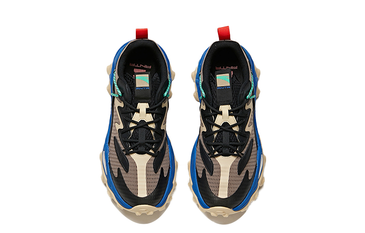 Anta Life Series Casual Running Shoes 'Grey Black Brown' 圖 3