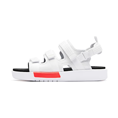 Anta Life Series Casual Sandals 'White Red'