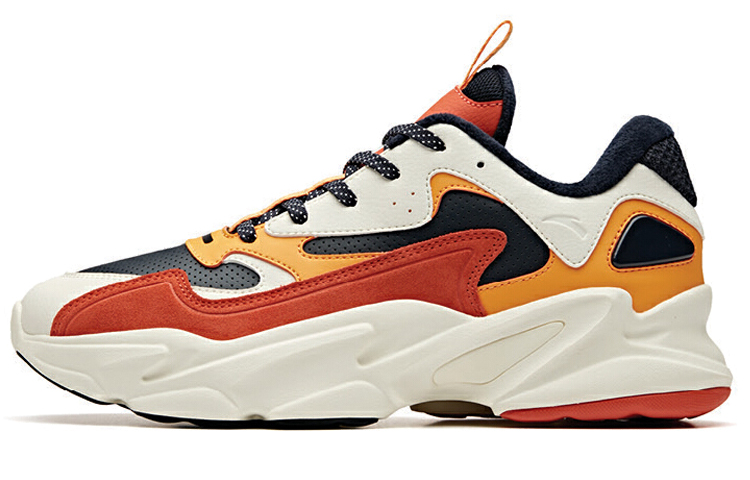 Anta Life Series Chunky Sneaker 'White Orange Black'