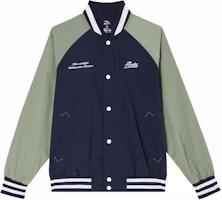 Anta Life Series Colorblock Letter Print Long Sleeve Jacket - Midnight Blue 152438607-2 Anta Life Series Colorblock Letter Print Long Sleeve Jacket - Midnight Blue 152438607-2