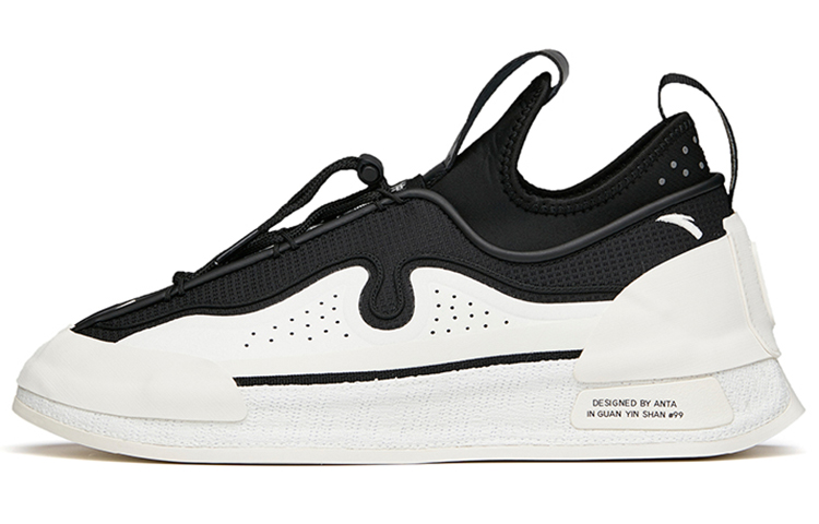 Anta Life Series Fashion Low-Top 'Black Grey'