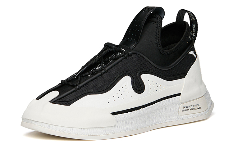 Anta Life Series Fashion Low-Top 'Black Grey' 圖 2