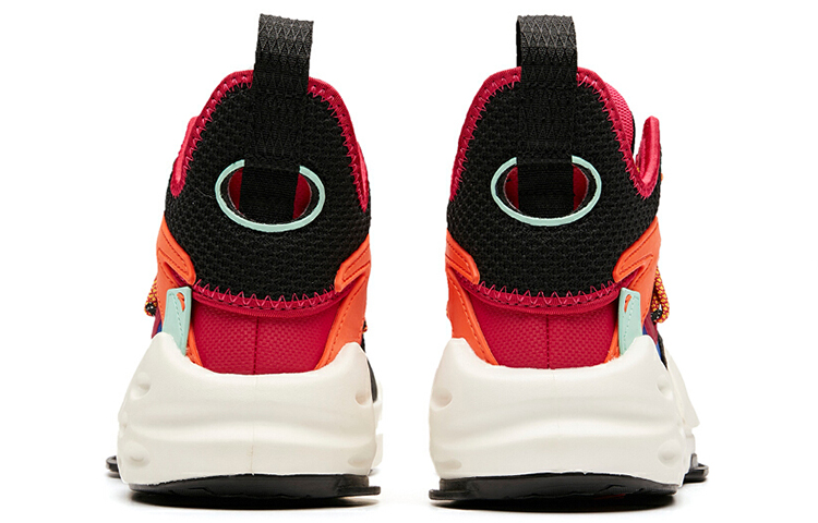 Shop Anta Life Series High-Top 'Black White Blue Orange' 112018086-2