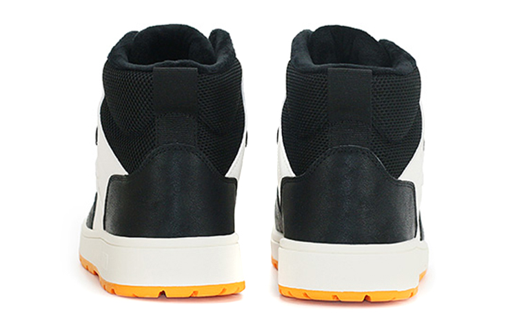 Shop アンタライフシリーズ ハイトップ『ブラックホワイトイエローフリース』112048988-3 112048988-3