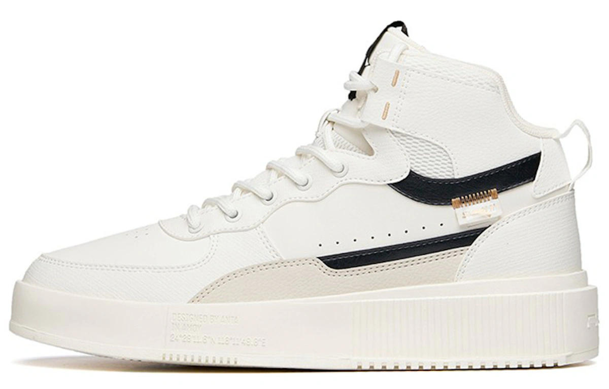 Anta Life Series High-Top 'Ivory White'