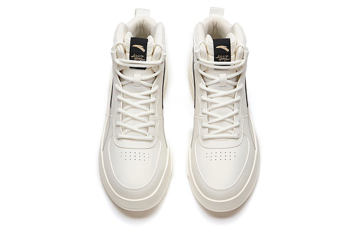 Anta Life Series High-Top 'Ivory White'