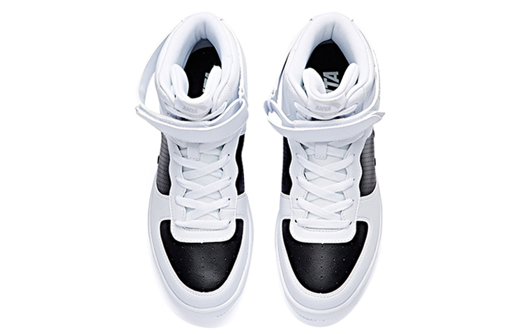 Anta Life Series High-Top 'White Black' 圖 4