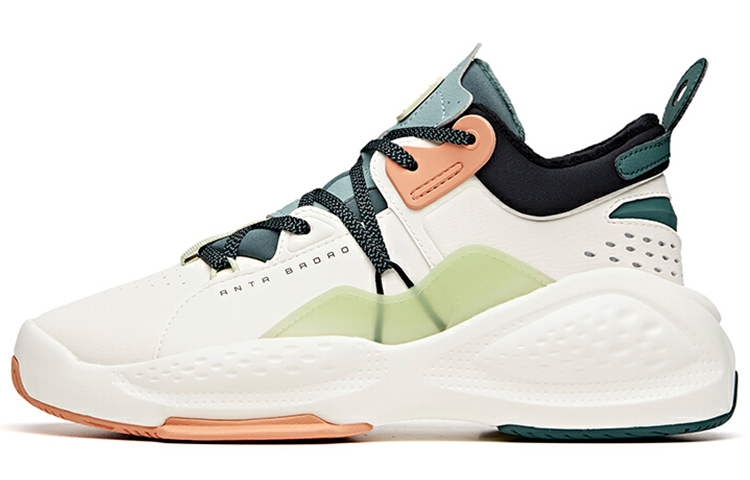 Anta Life Series High-Top 'White Green' 112048080-6