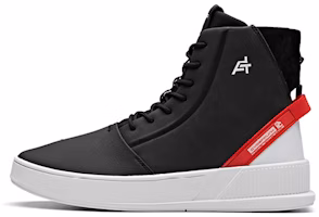 Anta Life Series High-Top Panel Sneakers 'Black White Red' 11848051-6 Anta Life Series High-Top Panel Sneakers 'Black White Red' 11848051-6
