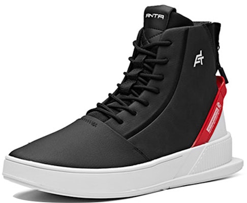 Sneakers High-Top Panel Anta 'Hitam Putih Merah' Siri Kehidupan 11848051-6 Lookbook Sneakers High-Top Panel Anta 'Hitam Putih Merah' Siri Kehidupan 11848051-6