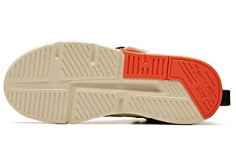 Shop Anta Life Series Zapatillas Altas 'Negro Naranja' 91948082-3