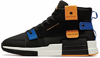 Anta Life Series High-Top Sneakers 'Black Orange White' 11948955-1 Anta Life Series High-Top Sneakers 'Black Orange White' 11948955-1