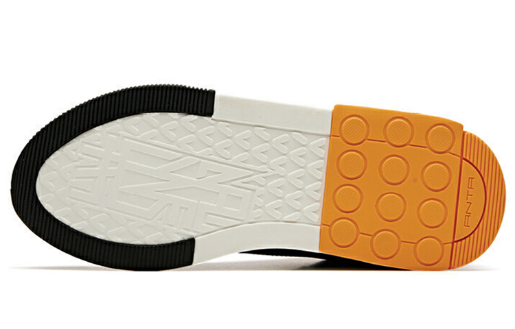 Purchase Anta Life Seri Sepatu High-Top 'Hitam Oranye Putih' 11948955-1