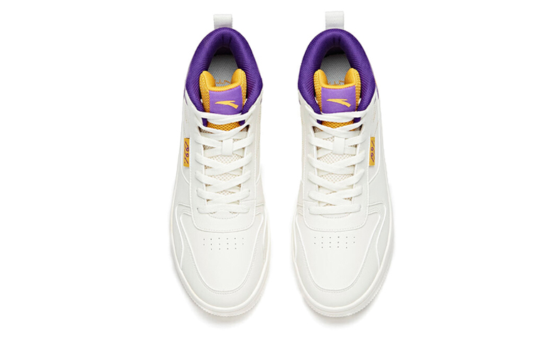 Lookbook 안타 라이프 시리즈 하이 '화이트 퍼플' 912038010-5